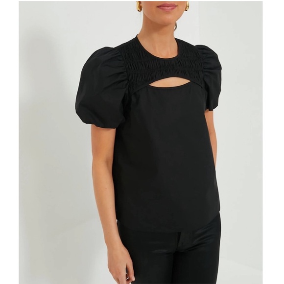HYACINTH HOUSE 
Black Birdie Blouse - Picture 1 of 12